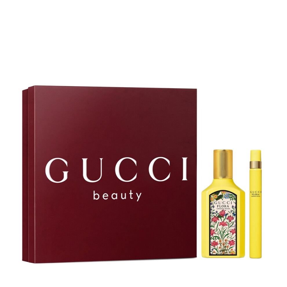 Gucci Flora Gorgeous Orchid Eau de Parfum 50ml + 10ml Spray Set