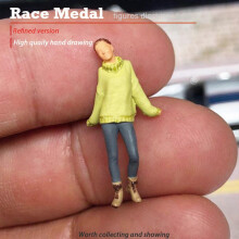 (style 5, One size) MINIATURE SCALE DIORAMA FIGURE FASHION GIRL MODEL TRAIN SCENARIO ACCESSORIES , style 1, 2.8-3cm height