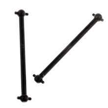 (As show, One size) 2x2Pcs Transmission Shaft Drive Shaft 63mm for HSP 1/10 Oil Car Truck 94188