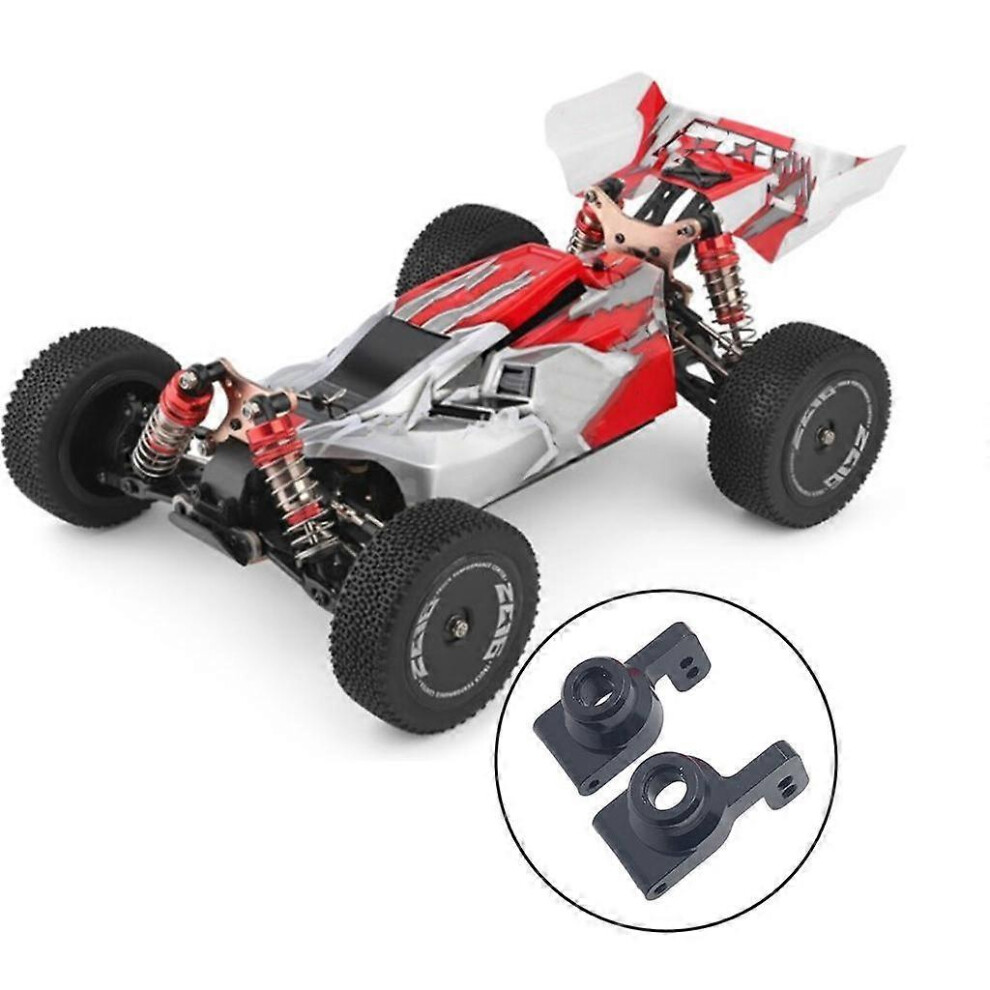 Photos - Parts for Drones & RC models Kikidex  2/Set RC Car Metal Rear Axle Carrier Spare Parts Set for WLtoys 144001 1240191 24018 RC Hobby Car Acces (Titanium, One size)
