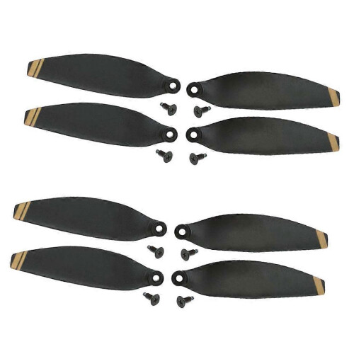 (White, One size) 4Pcs Propellers Foldable Quick-Release Propeller Blades for DJI Mavic Mini Drone - Golden 2
