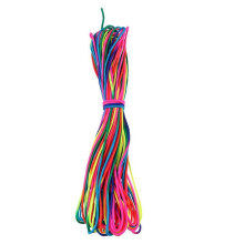 (As show, One size) 7 Strand Rope Paracord - Rainbow Color Multi-purpose Cord for Camping Hiking Climbing Outdoor Sports Use