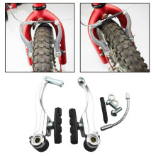 (As show, One size) Aluminum Alloy Cycling Bikes V Brake Mountain Bikes Front Rear Linear Pull Level Caliper, High Performance