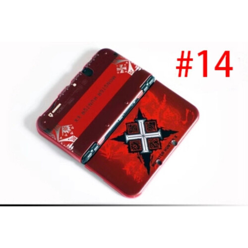 (14) Protective Case 28 Designs Snap on Case Cover Shell for New 3DS XL/LL