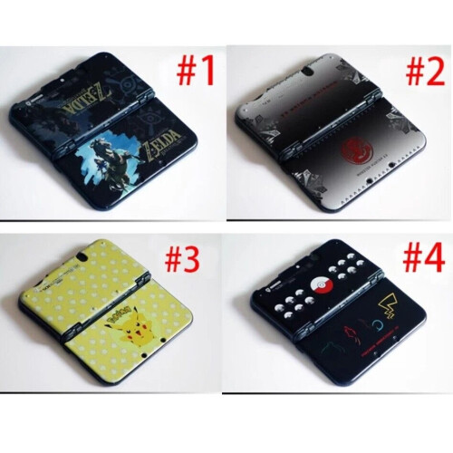 (10) Protective Case 28 Designs Snap on Case Cover Shell for New 3DS XL/LL 2