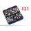 (21) Protective Case 28 Designs Snap on Case Cover Shell for New 3DS XL/LL 1