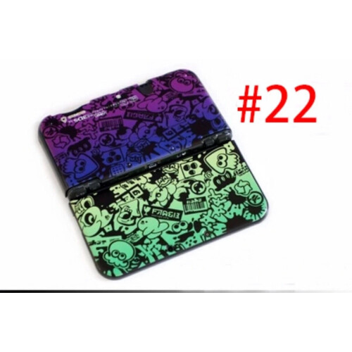 (22) Protective Case 28 Designs Snap on Case Cover Shell for New 3DS XL/LL