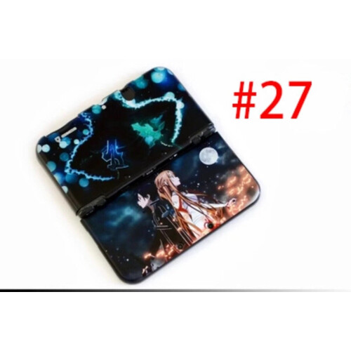 (27) Protective Case 28 Designs Snap on Case Cover Shell for New 3DS XL/LL