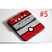 (5) Protective Case 28 Designs Snap on Case Cover Shell for New 3DS XL/LL