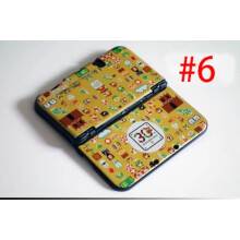 (6) Protective Case 28 Designs Snap on Case Cover Shell for New 3DS XL/LL