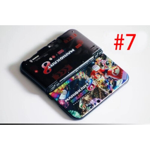 (7) Protective Case 28 Designs Snap on Case Cover Shell for New 3DS XL/LL