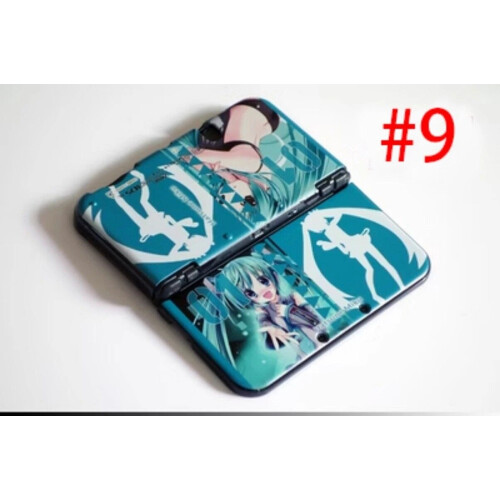 (9) Protective Case 28 Designs Snap on Case Cover Shell for New 3DS XL/LL