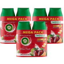 6 x Air Wick Freshmatic Spray Refill 250ml - Fruity Winter Punch