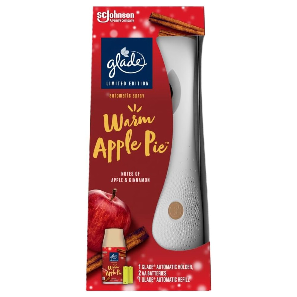 Glade Automatic Spray Complete Unit + 269ml Refill - Warm Apple Pie-image-OPC-PHSHN25-NEW
