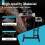 Portable Tattoo Workbench Tattoo Table Station Adjustable Height 4