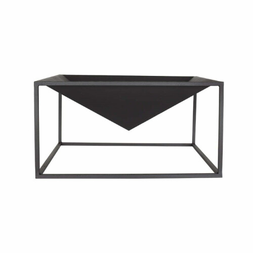 La Hacienda Cairo Firepit - L60 x W60 x H31 cm - Black