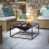 La Hacienda Cairo Firepit - L60 x W60 x H31 cm - Black 3