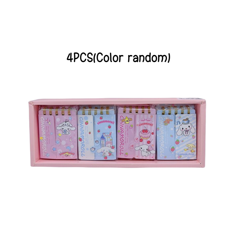 (Cinnamoroll)Sanrio Mini Bobine Carnet Portable Cinnamoroll Mélodie Étudiants Papeterie École