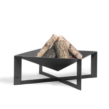 Cuba Fire Bowl - Steel - L70 x W70 cm - Black