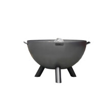Kongo Deep Fire Bowl - Steel - L85 x W85 x H55 cm - Black
