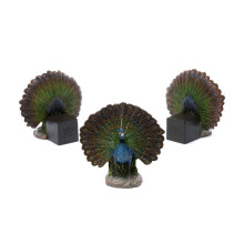 Peacock Plant Pot Feet - Set of 3 - L8.5 x W5.5 x H8.5 cm