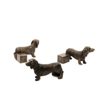 Dachshund Plant Pot Feet - Set of 3 - L7.5 x W10 x H5.3 cm
