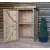 Pendle Parcel Store Large - Timber - L47 x W68 x H121 cm 4