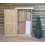 Pendle Parcel Store Large - Timber - L47 x W68 x H121 cm 2