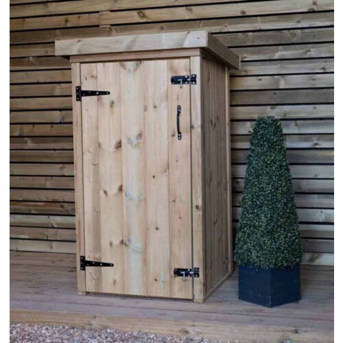 Pendle Parcel Store Large - Timber - L47 x W68 x H121 cm 2