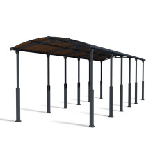 Alpine 12700 RV Carport Kit - Aluminium/Polycarbonate - L1290 x W352 x H307 - Grey