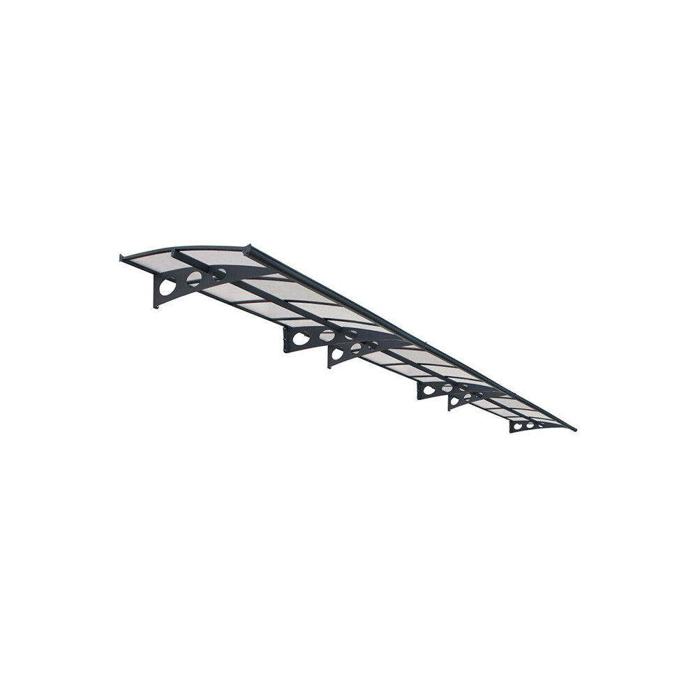 Palram Canopia - Door Canopy - 6.7 x 1.4m - Grey - Image 3