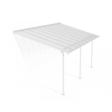 Patio Cover Sierra 3X5.46 Clear - Polycarbonate - L555 x W299 x H305 - White