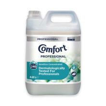 Comfort Professional Sensitive Concentrated Fabric Softener - 4.8L (240 Washes) | Long-Lasting Freshness for Your Laundry