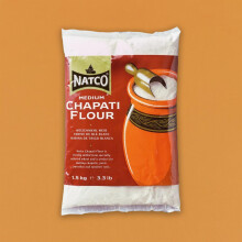 Natco Medium Chapati Flour – 1.5kg | Traditional Whole Wheat Atta for Soft Rotis & Parathas