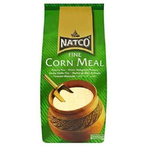 Natco Corn Meal Fine – 1.5kg | Ideal for Cornbread, Coating & Baking 1