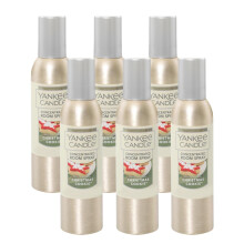 Yankee Candle Konzentrierter Lufterfrischer, Raumspray, Geruchsneutralisierer f r Zuhause, Badezimmer, Weihnachtspl tzchen, 42,2 g (6er-Pack)