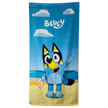 Bluey Bath Beach Towel Character Children Microfibre