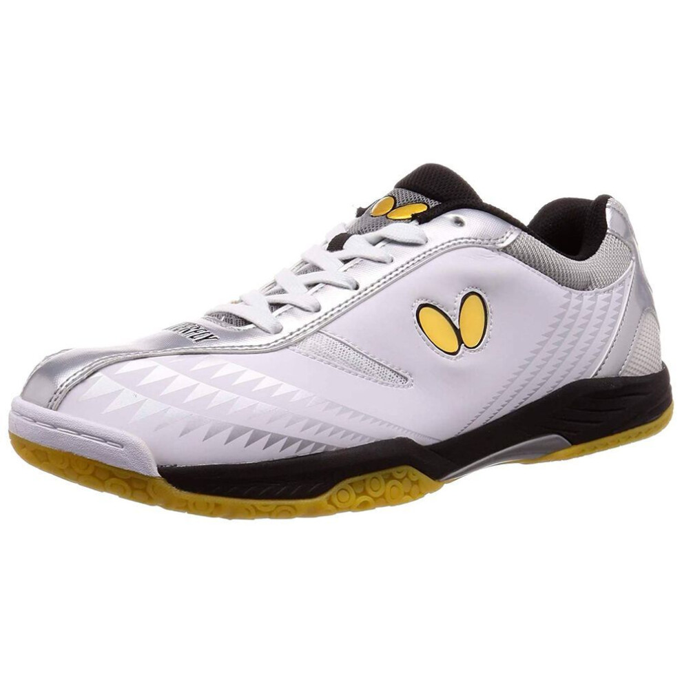 Butterfly Table Tennis Shoes Resoline Gig White X Silver 93660 22.5cm