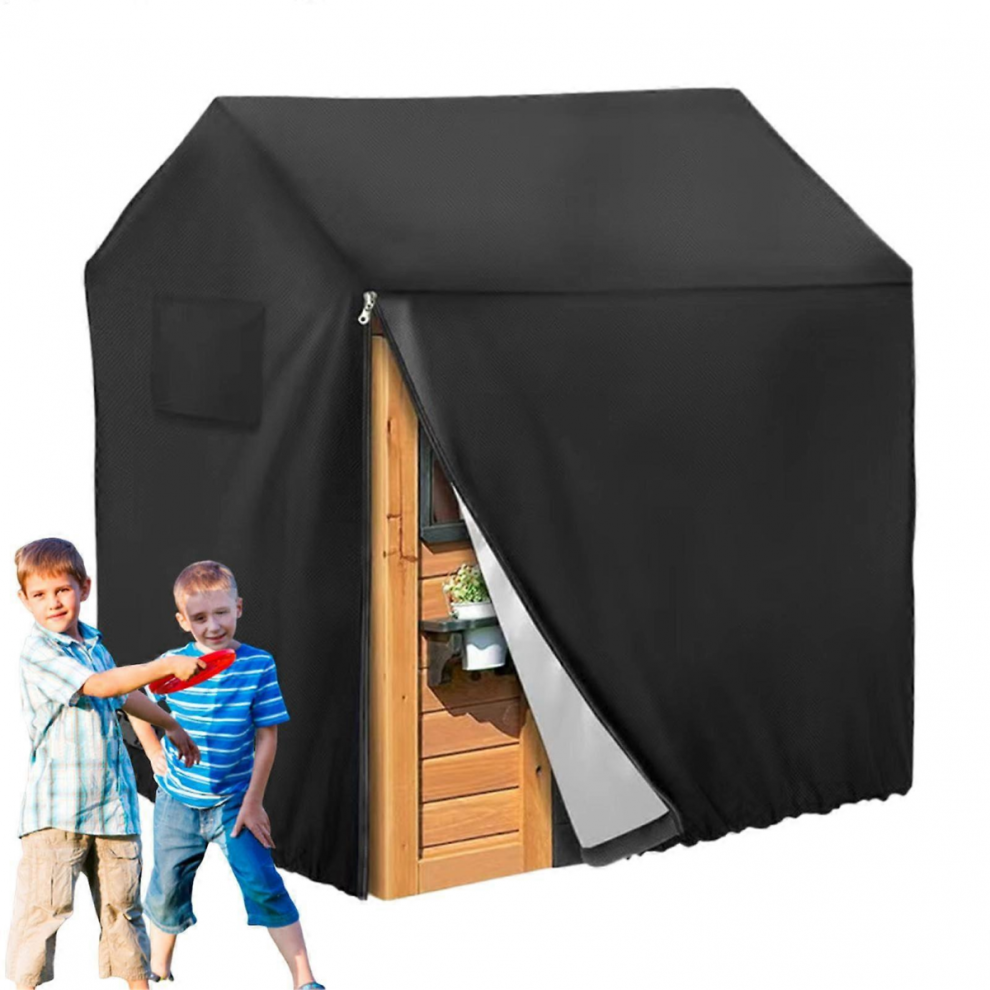 Housse de protection pour cabane de jeu, abri de jardin pour enfants, extérieur, housse de protection pour cabane de jeu en bois, ferme