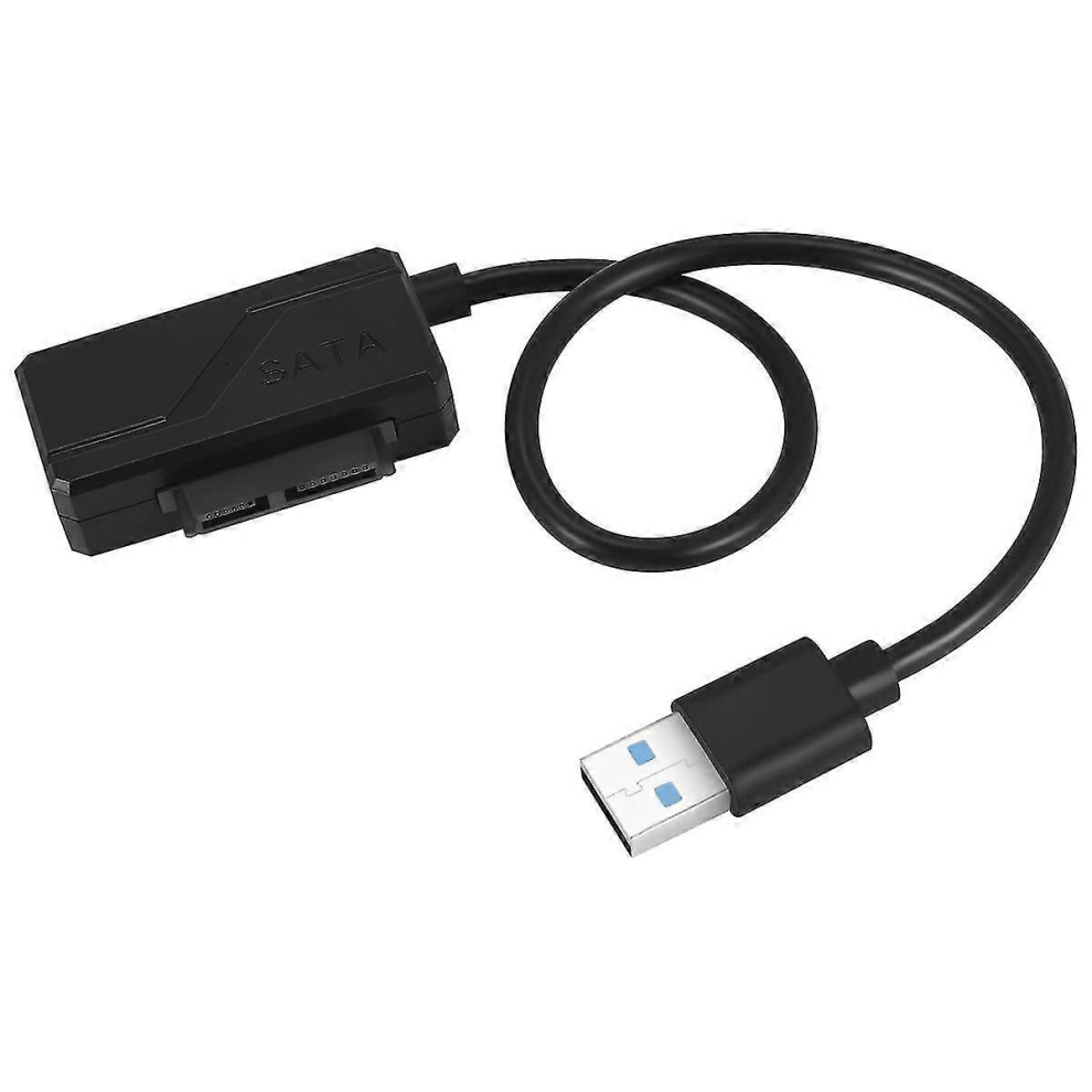 Câble adaptateur convertisseur USB 2.0 vers Mini SATA II 7+6 13 broches pour lecteur CD/DVD-ROM Slimline pour ordinateur portable