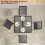 Homcom HOMCOM 3 Piece Dining Table Set with Metal Frame Grey Wood-Effect 7