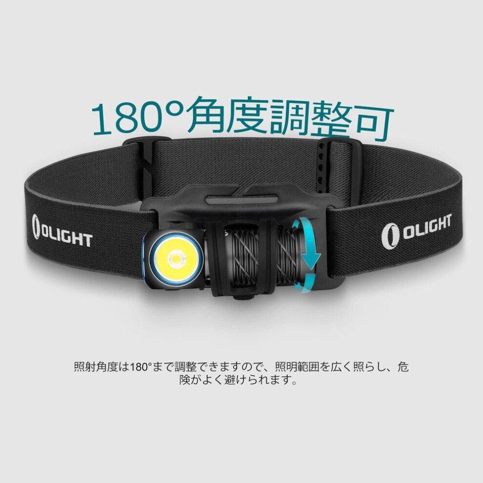 Olight Perun 2 Mini High Brightness 1100 Adjustable 6 Lighting Ipx8 Disaster Outdoor Night Power Outage Cold White Headlight, Flashlight, Flashlight,