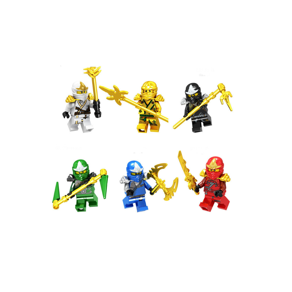 Kai Cole Ninjago Cole Nya Ninjago Piece Mini Figure Set Lloyd Jay