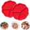 ()2 Pcs Oven Gloves Baking Mitts Cooking Glove Kitchen Mittens Baking Protective Glove Mat 2