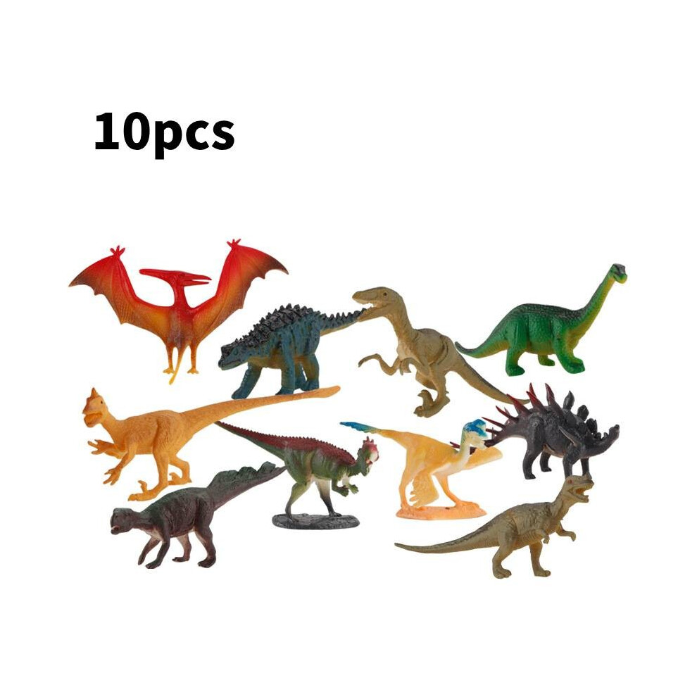 (Style A)Pack Figurines Créature Préhistorique Enfants Cadeau Dinosaure Collectionneur Jouet Présentoir