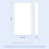 NES Home Nes Home Chrome 800mm L-Shaped Fixed Bath Screen 5