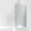 NES Home Nes Home Chrome 800mm L-Shaped Fixed Bath Screen 1