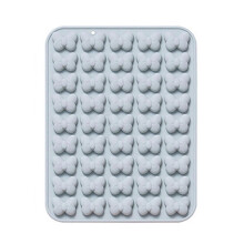 (Trasparente)Stampo in silicone per dolci in resina, per decorare cupcake, con scimmie, conigli, elefanti