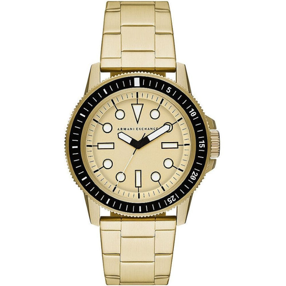 Armani Exchange Ax1854 Men's Gold-tone Stainless Steel Watch