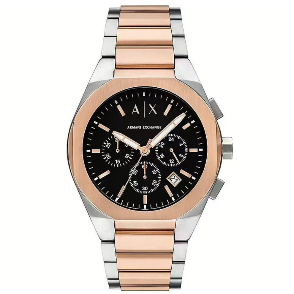 Armani Exchange Ax4181 Men's Chronograph Two-tone Stainless Steel Watch